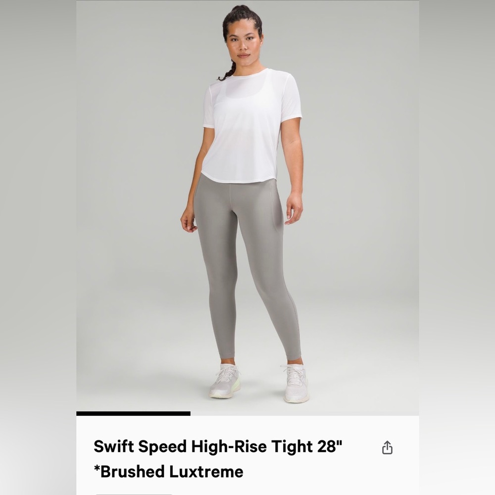 Lululemon Swift Speed high-rise tight 28” brushed luxtreme - Picture 4 of 8